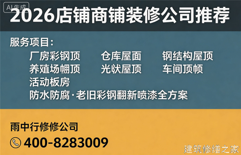 马鞍山2026/8当涂县 彩钢瓦屋面防水 哪家专业正规
